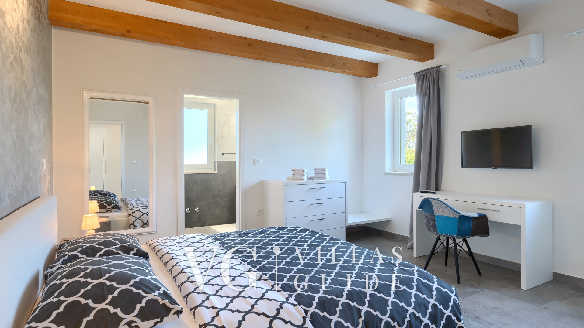 Villa Civitan Camera da letto