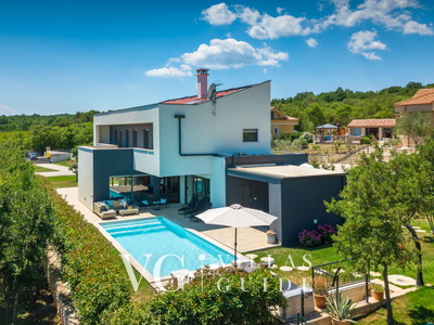 Villa Hedone Rakalj Garden and property exterior