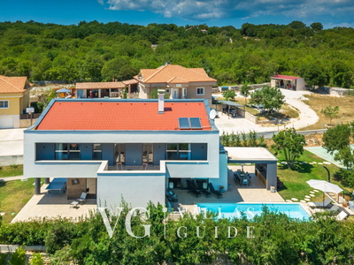 Villa Hedone Rakalj Garden and property exterior