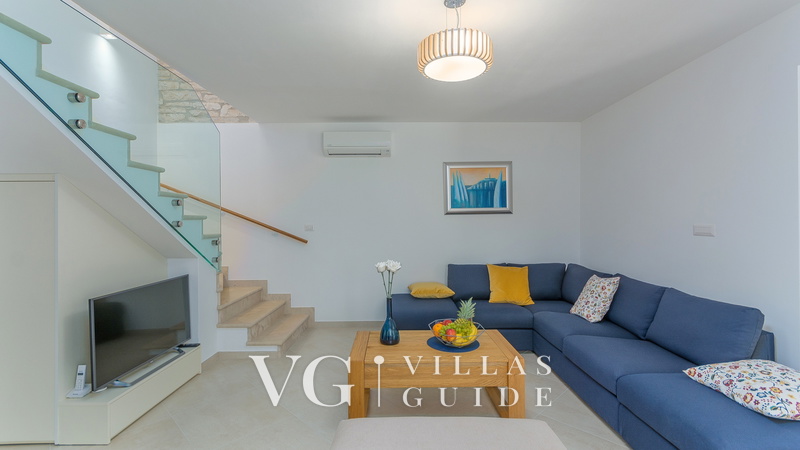 Villa Corticum Otium Wohnzimmer