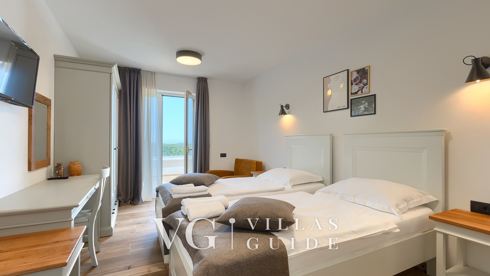 Villa Grgo Camera da letto