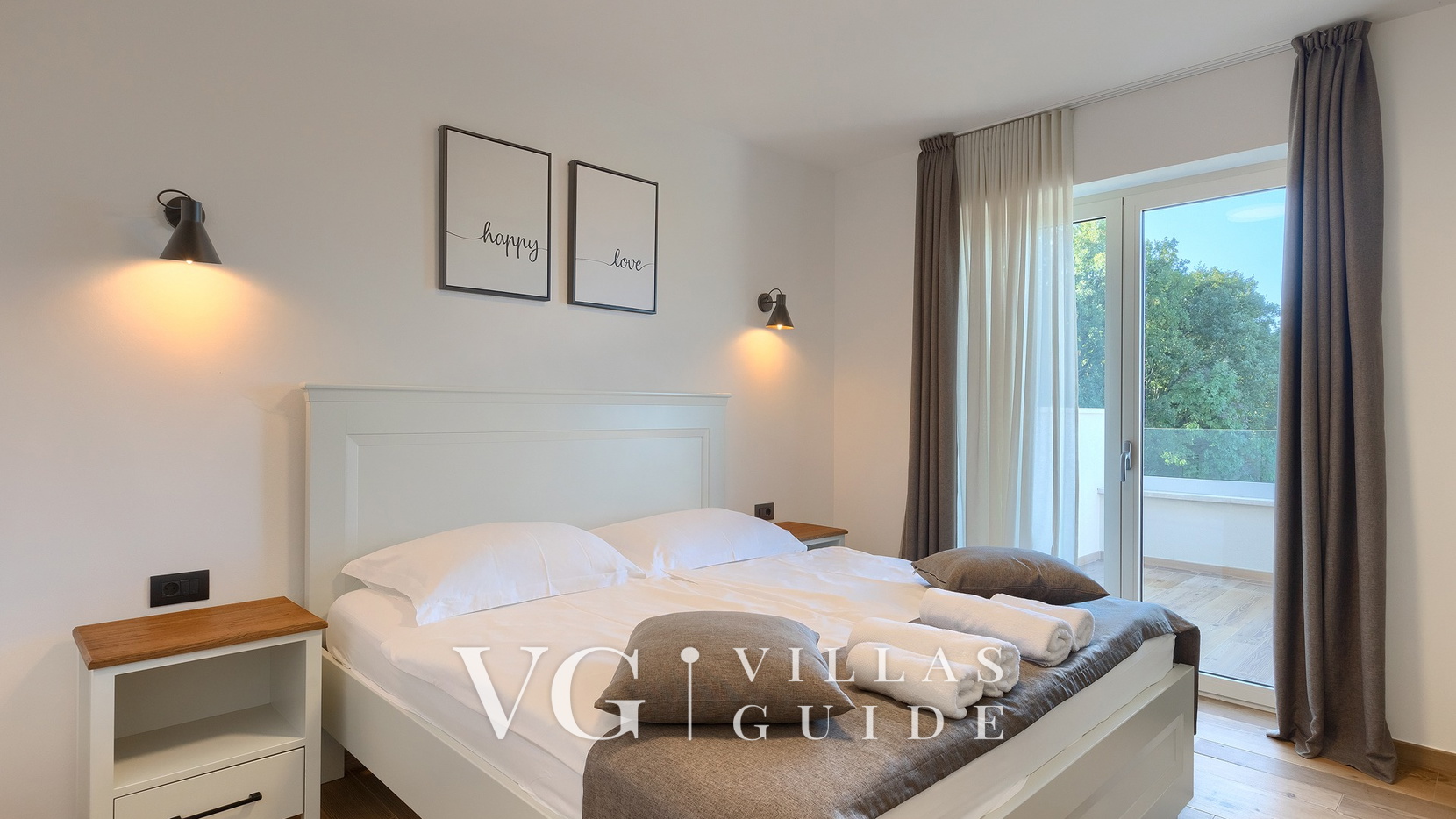 Villa Grgo Camera da letto