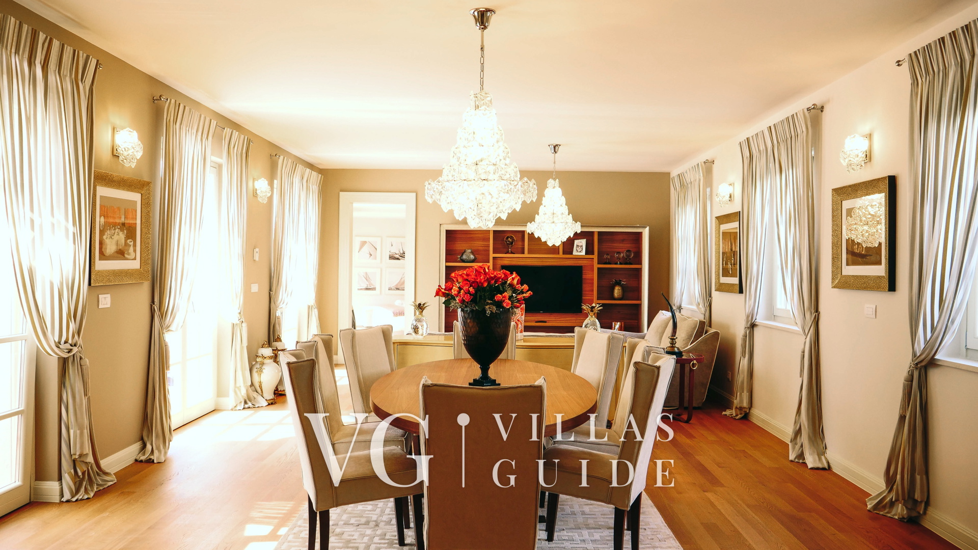 Villa Fiordaliso Wohnzimmer