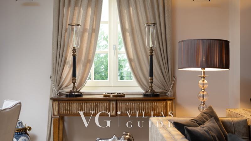 Villa Costanza Wohnzimmer