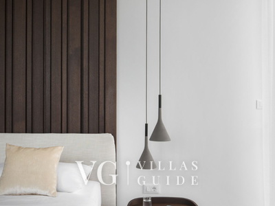 Villa Noble with outdoor pool and game room Bedroom