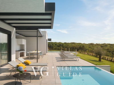 Villa Noble with outdoor and indoor pool Garden and property exterior