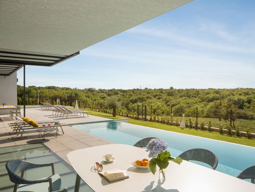 Villa Noble with outdoor and indoor pool