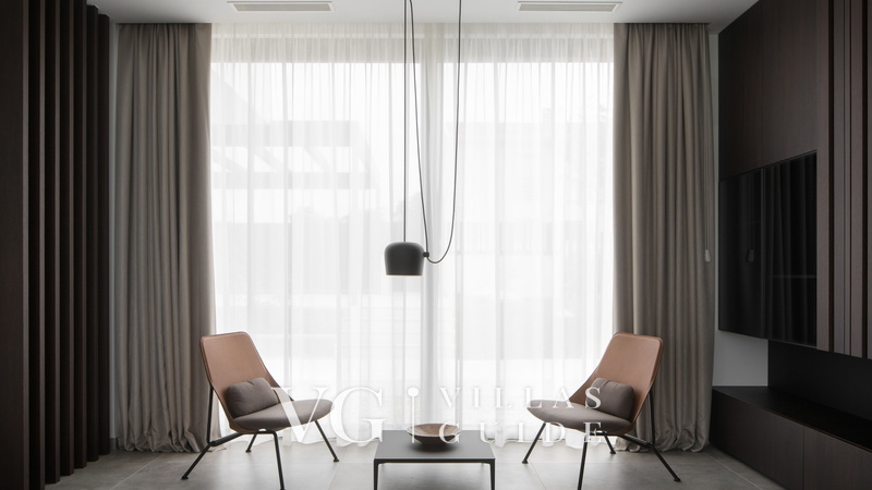 Villa Noble with outdoor and indoor pool Dnevni boravak