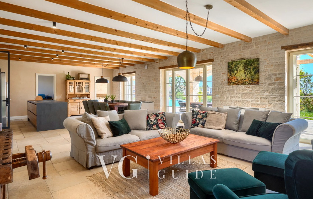 Villa Rapavel Dnevni boravak