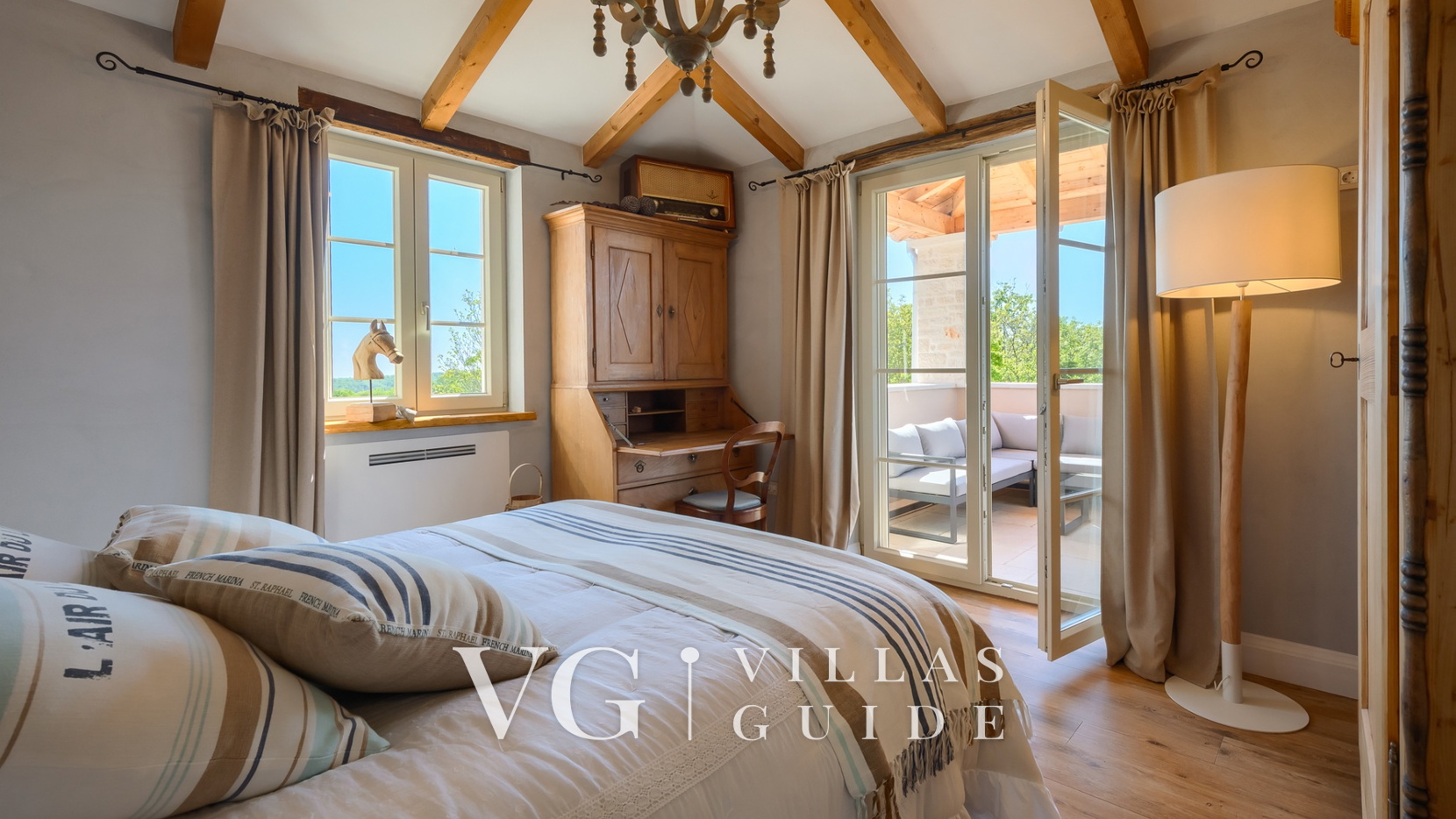 Villa Rapavel Schlafzimmer