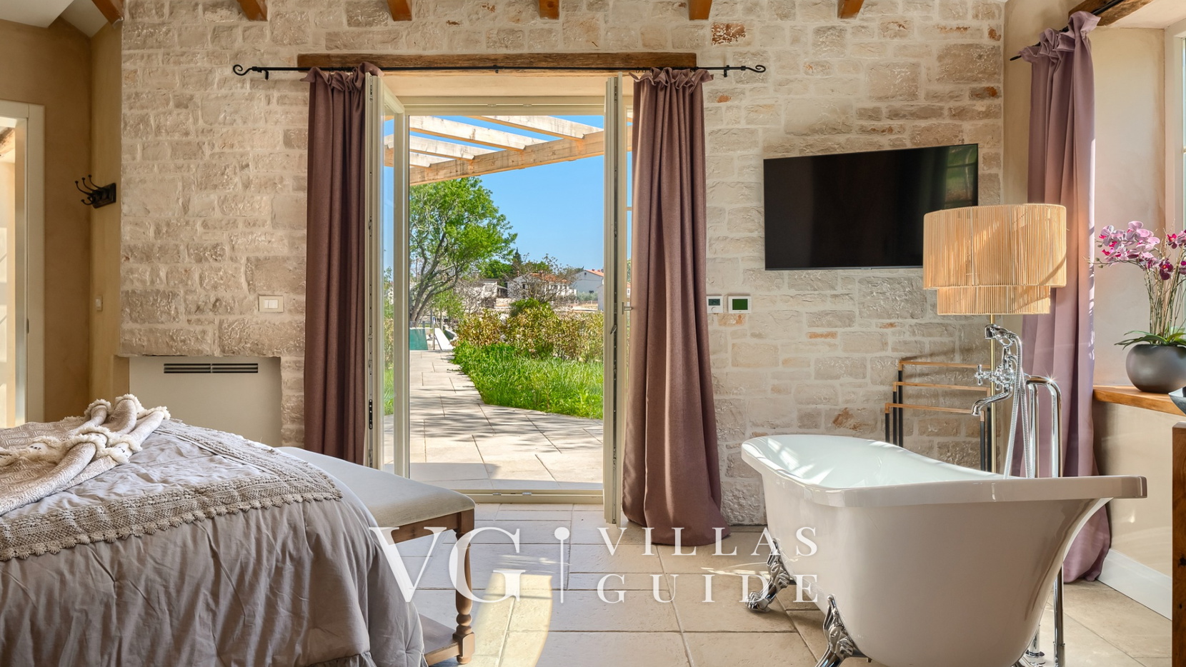 Villa Rapavel Schlafzimmer