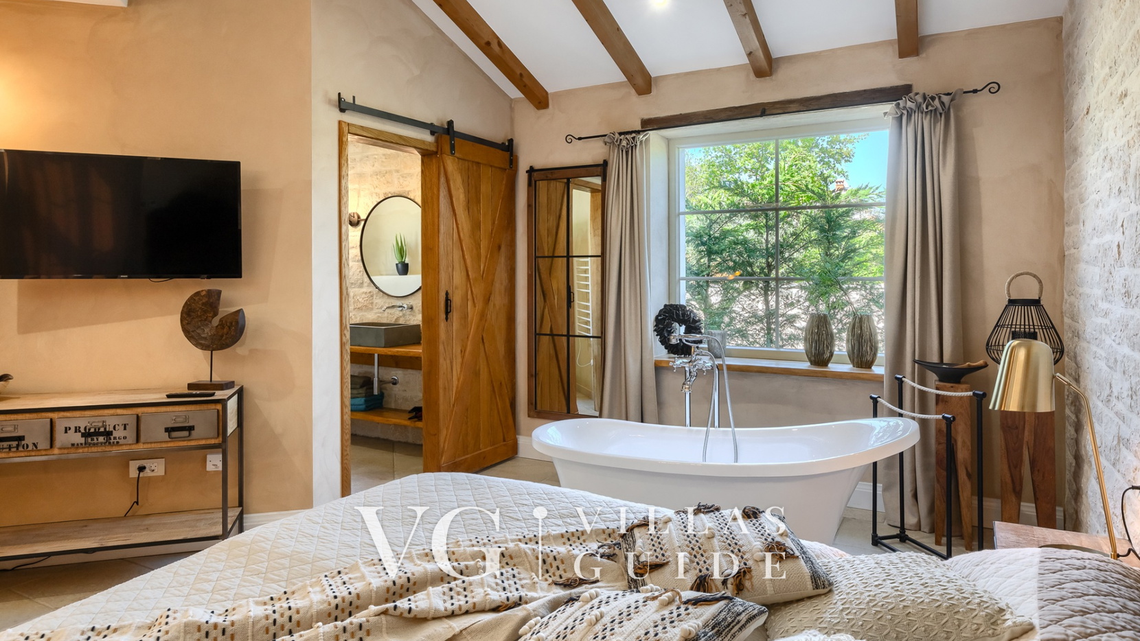 Villa Rapavel Schlafzimmer