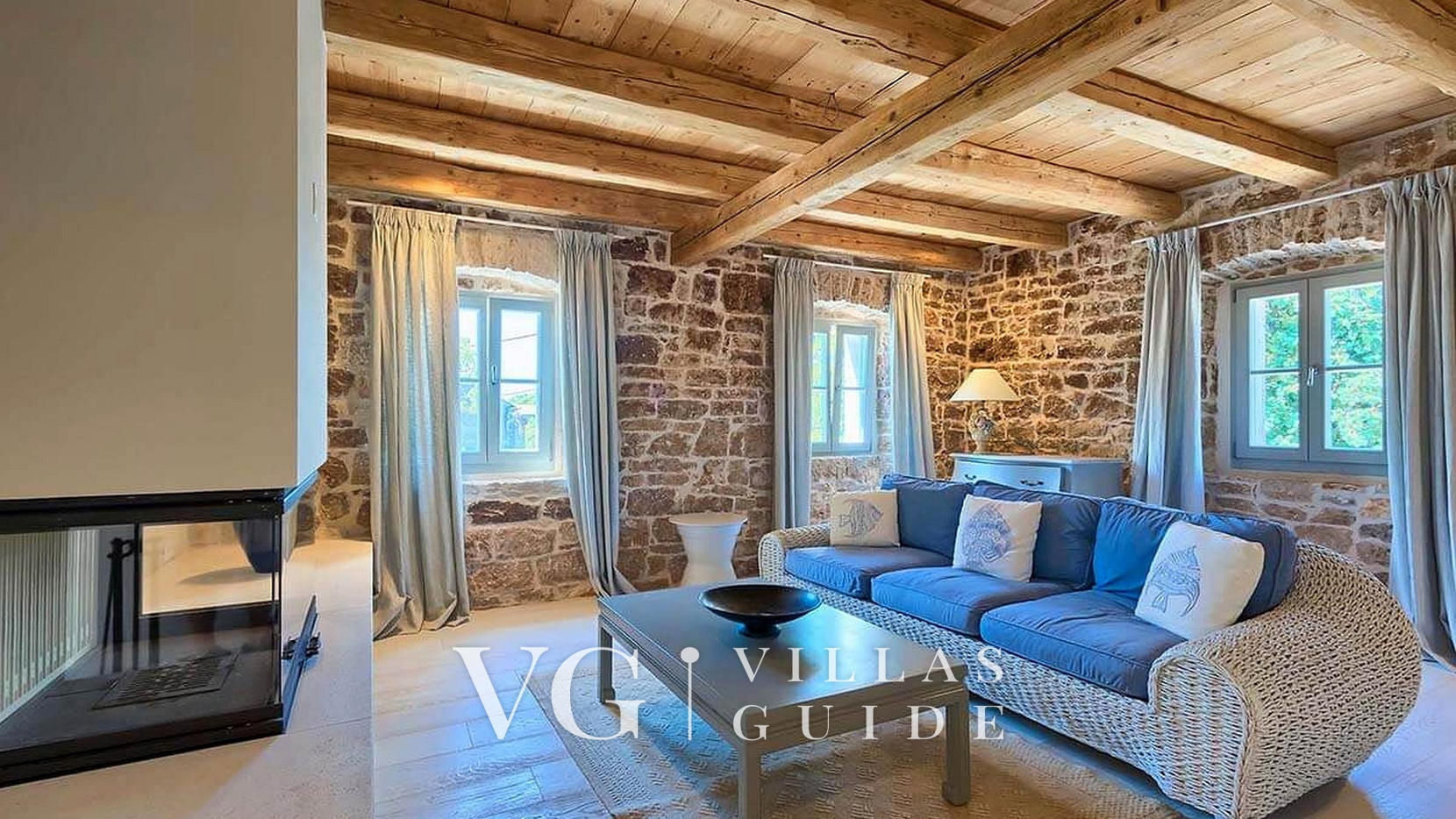 Villa Charlotta Wohnzimmer
