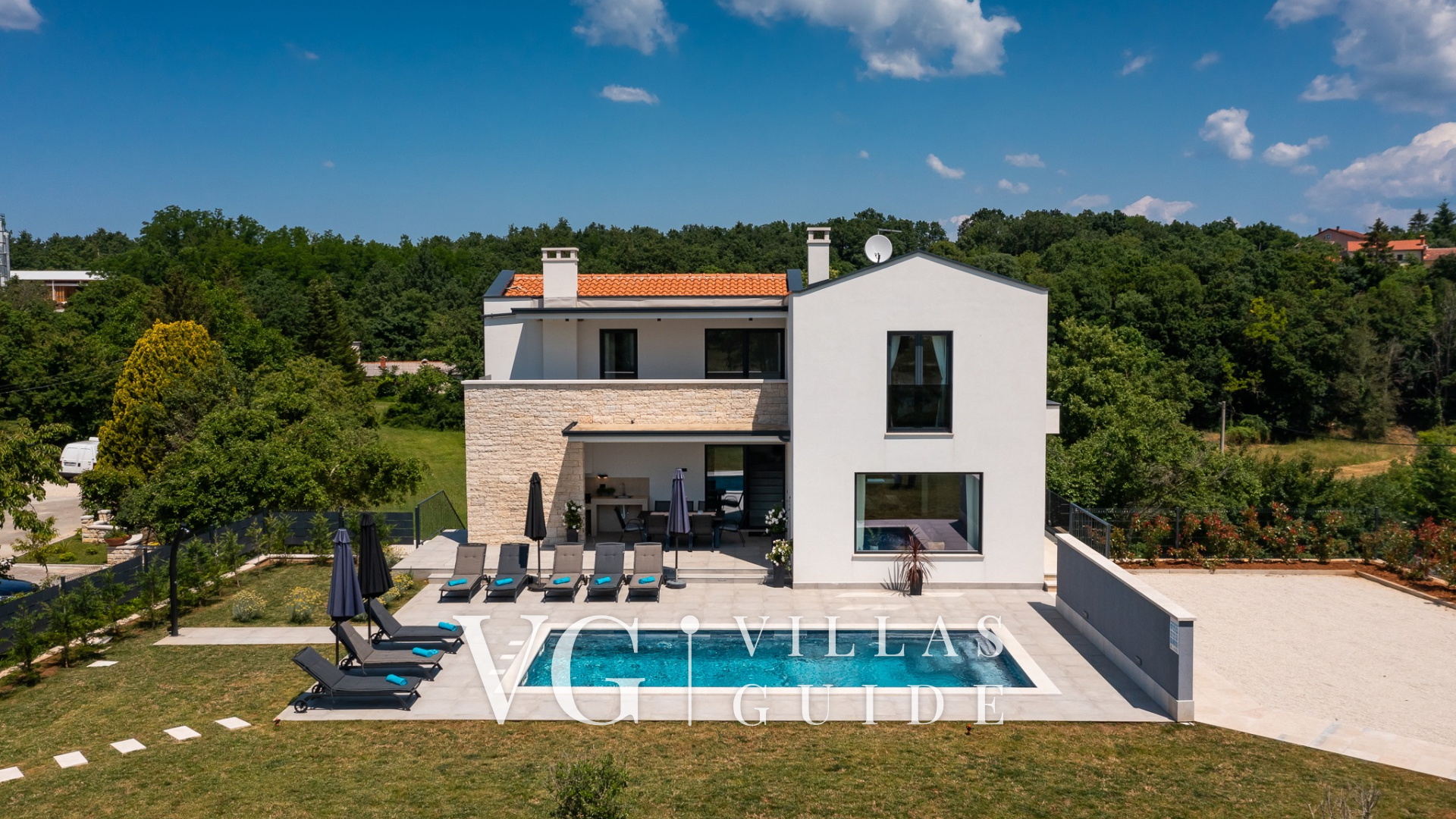 Villa Nona Garten und Außenbereich