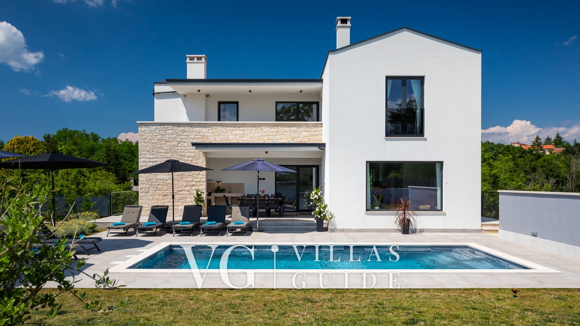 Villa Nona Garten und Außenbereich