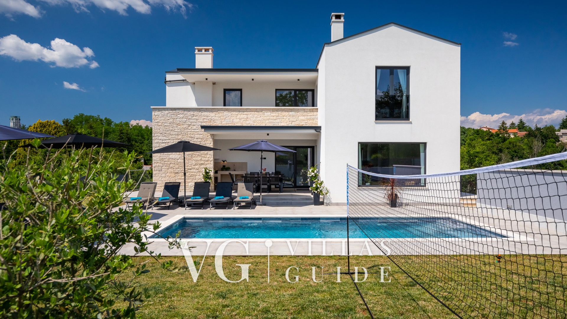 Villa Nona Garten und Außenbereich