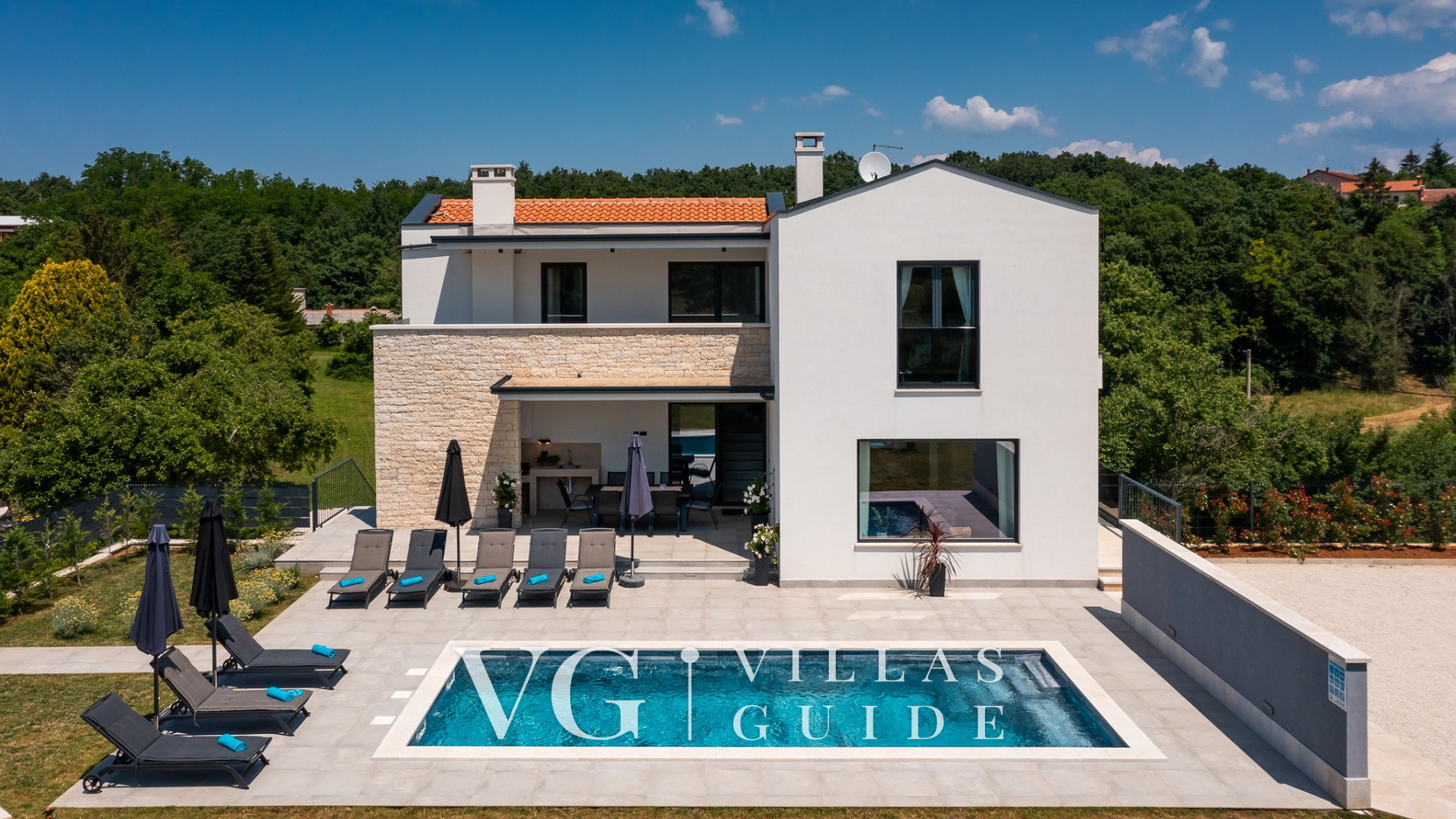 Villa Nona Garten und Außenbereich