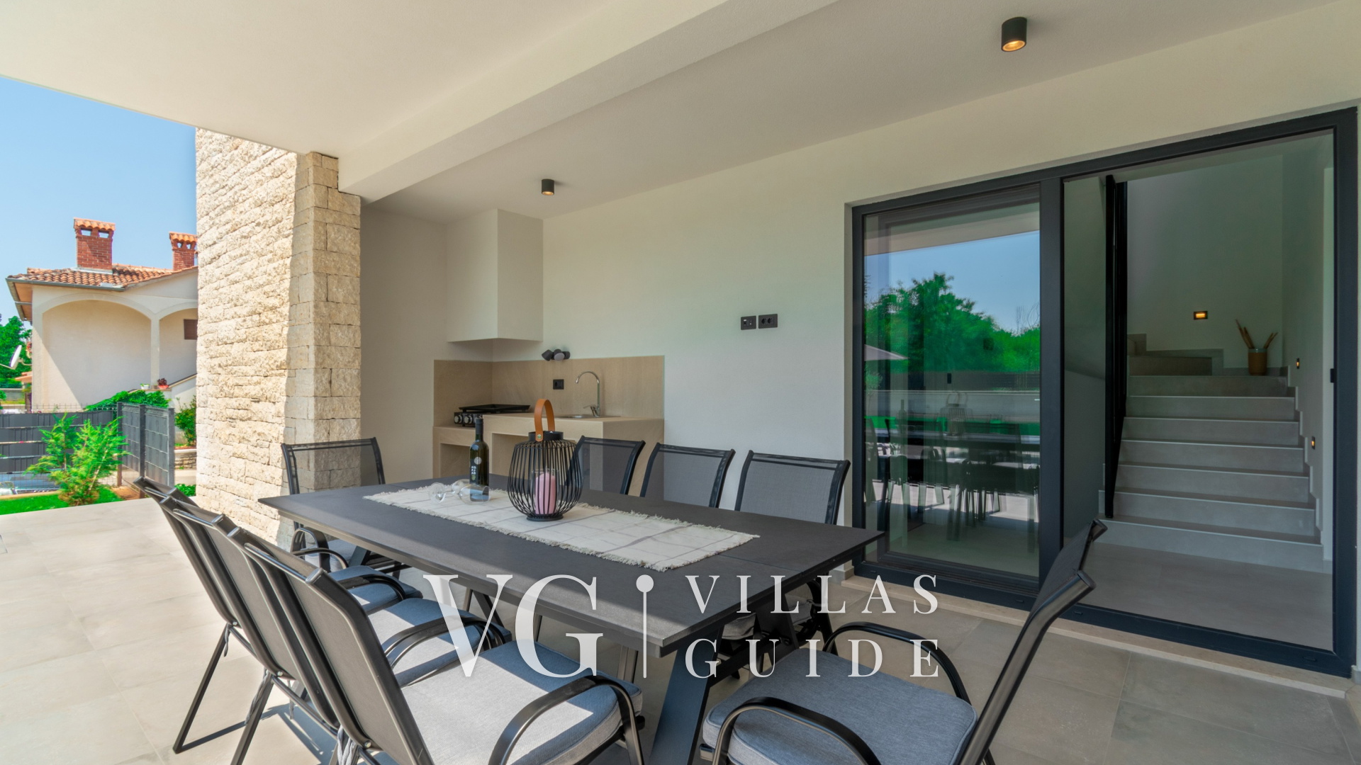 Villa Nona Garten und Außenbereich