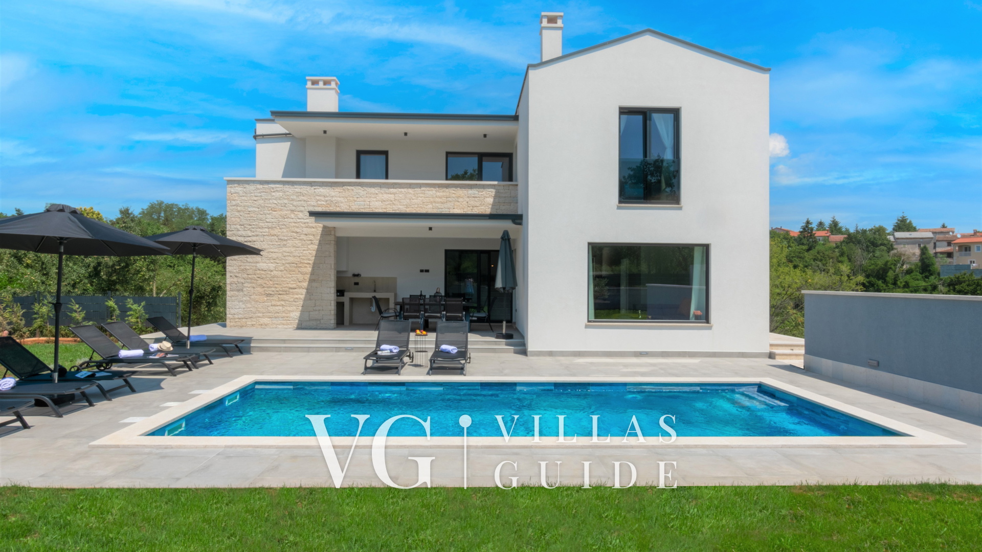 Villa Nona Garten und Außenbereich