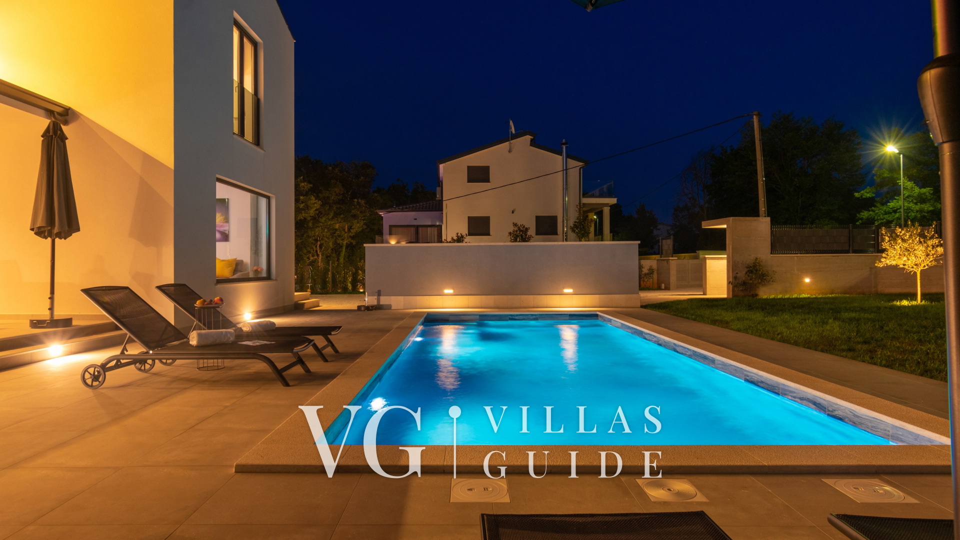 Villa Nona Garten und Außenbereich