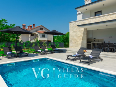 Villa Nona Garten und Außenbereich