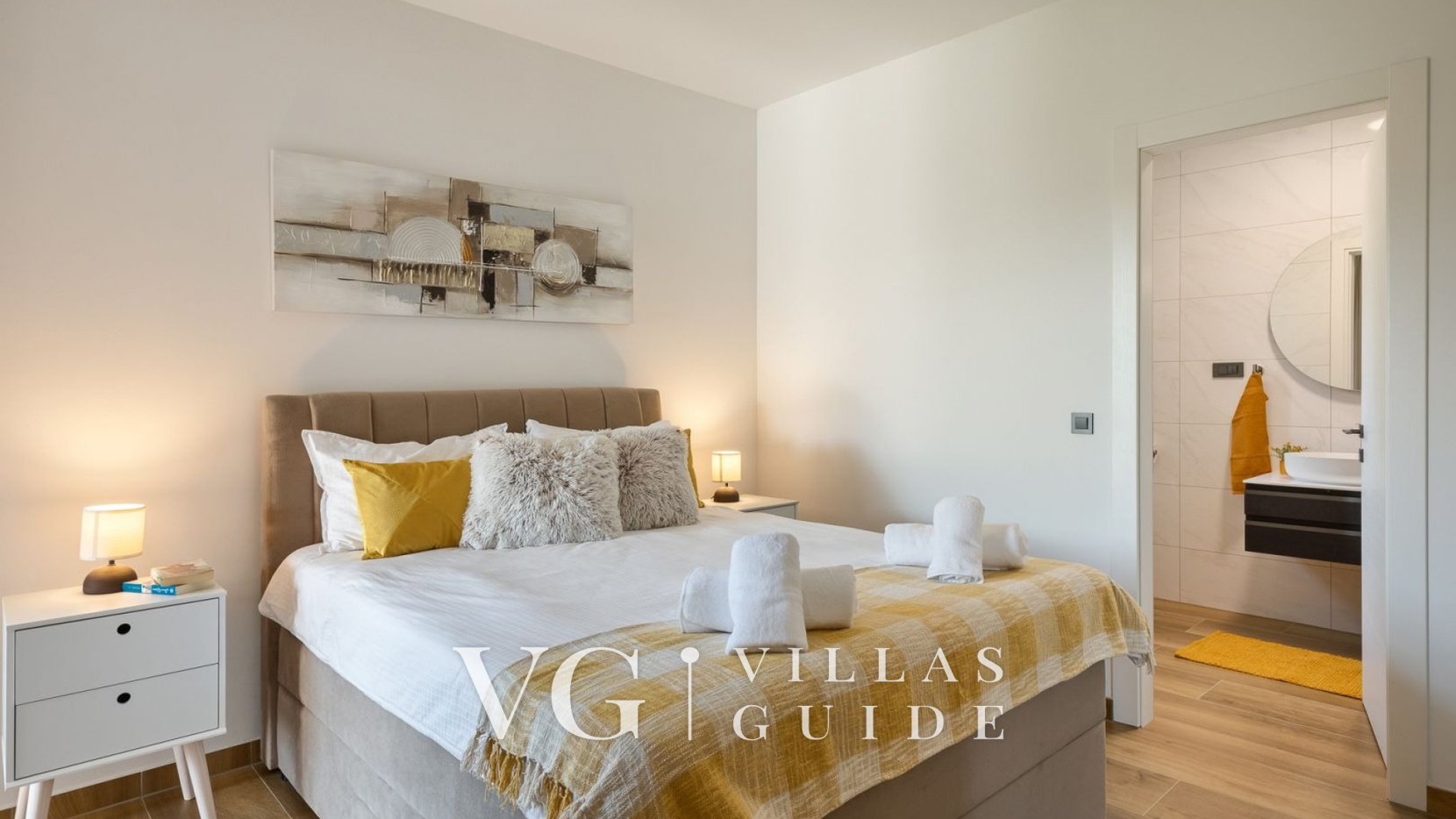 Villa Prudensia Camera da letto