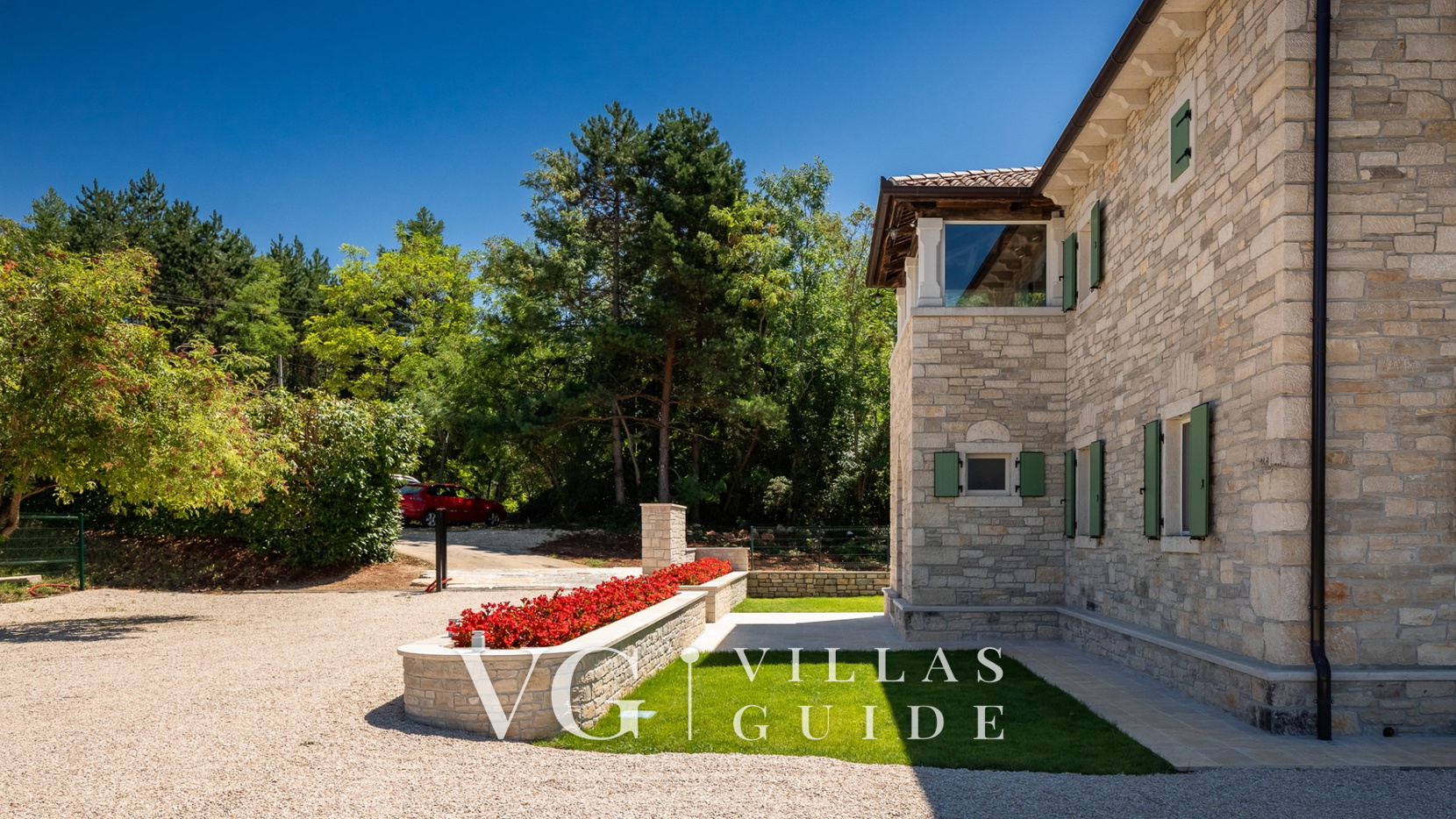 Villa Kave Garden and property exterior