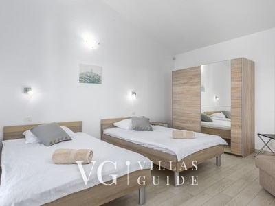 Villa Melli with pool, Whirlpool and panoramic View Camera da letto