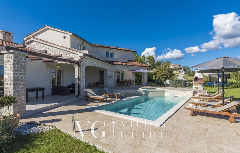 Villa Melli with pool, Whirlpool and panoramic View Pool