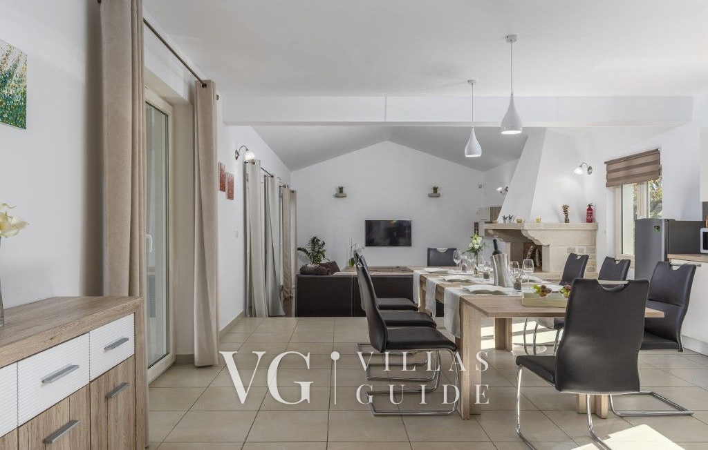 Villa Melli with pool, Whirlpool and panoramic View Soggiorno