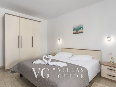 Villa Melli with pool, Whirlpool and panoramic View Camera da letto