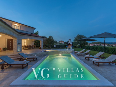 Villa Melli with pool, Whirlpool and panoramic View Giardino e esterni della proprietà