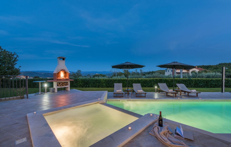 Villa Melli with pool, Whirlpool and panoramic View