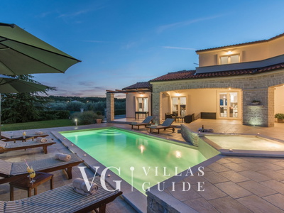 Villa Melli with pool, Whirlpool and panoramic View Giardino e esterni della proprietà