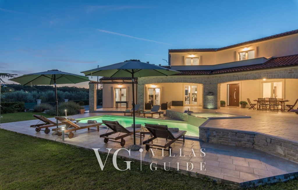 Villa Melli with pool, Whirlpool and panoramic View Piscina