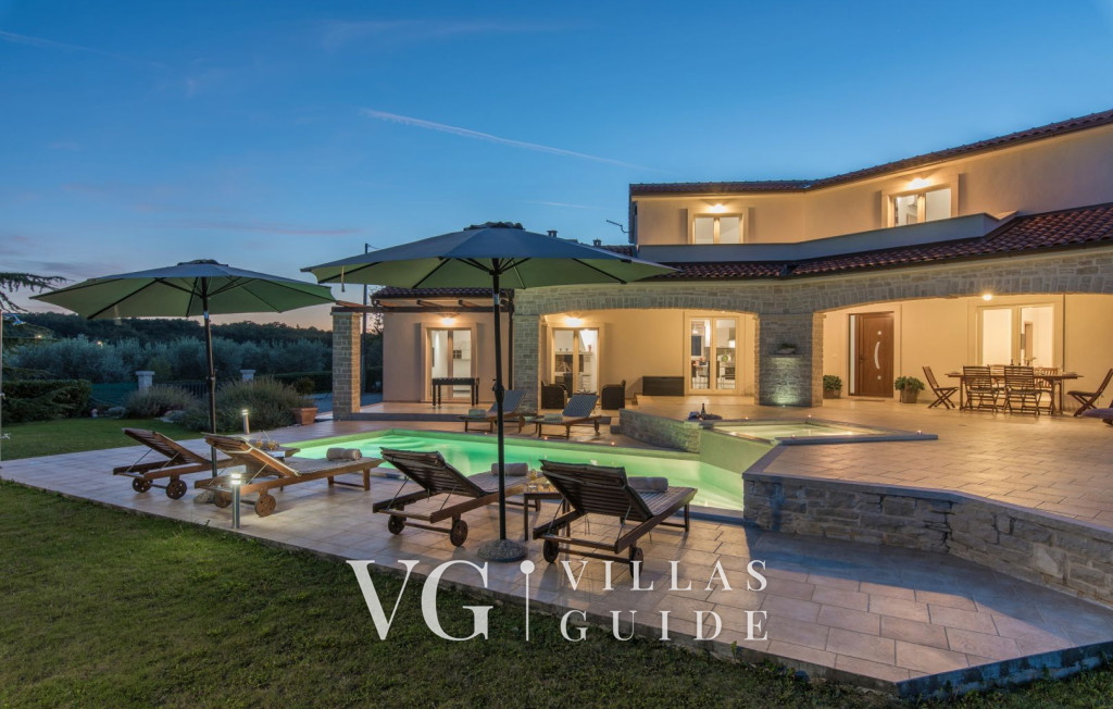 Villa Melli with pool, Whirlpool and panoramic View Pool