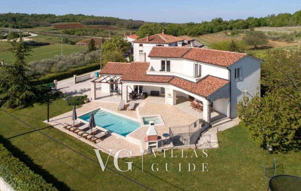 Villa Melli with pool, Whirlpool and panoramic View Giardino e esterni della proprietà