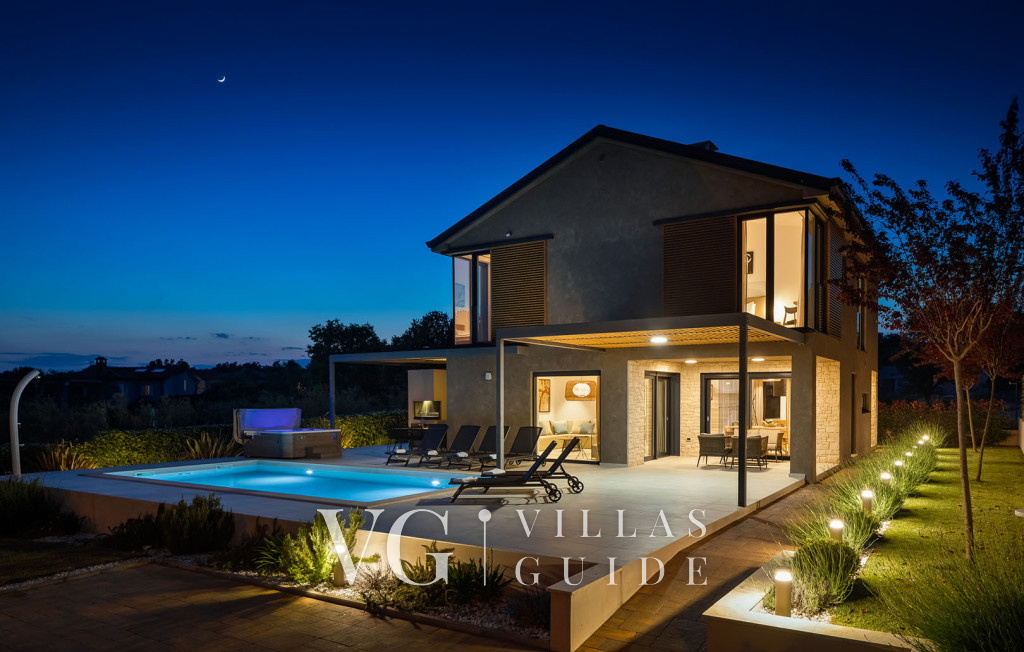 Villa Albona Dvorište i vanjski dio objekta