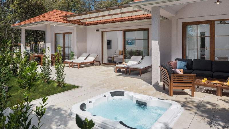 Luxury Bay Villa Porto Bus wellness