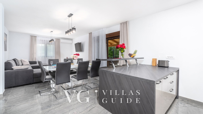 Villa Bibali Istra Küche