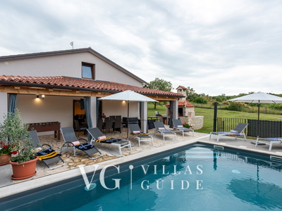 Villa Bibali Istra Garden and property exterior