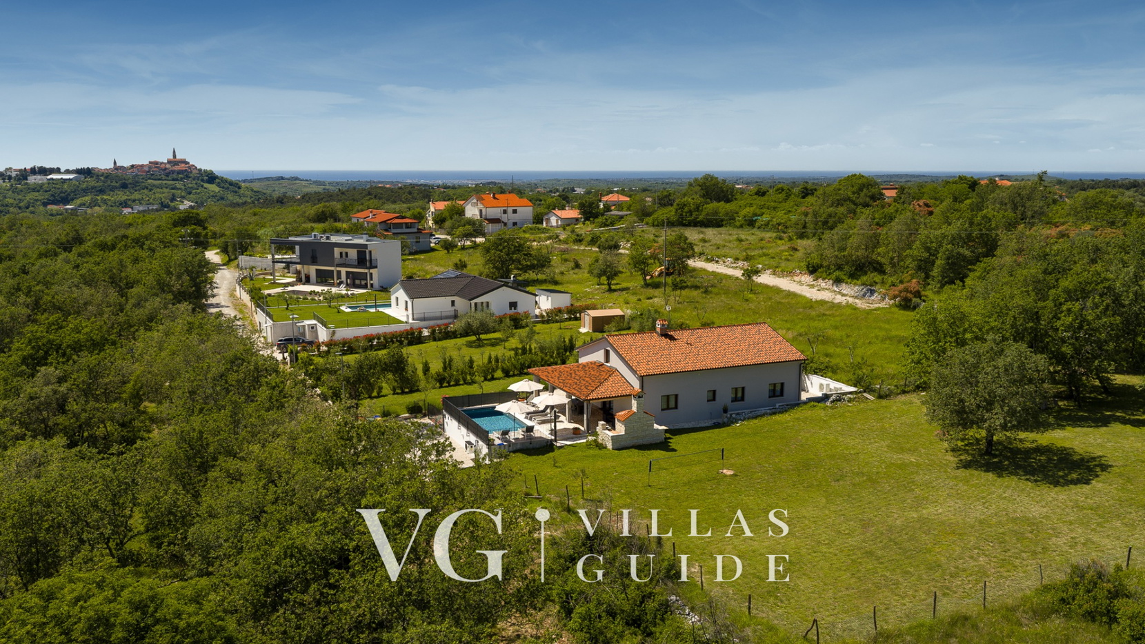Villa Bibali Istra Mikrolage