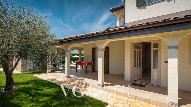 Villa Inga Garten und Außenbereich