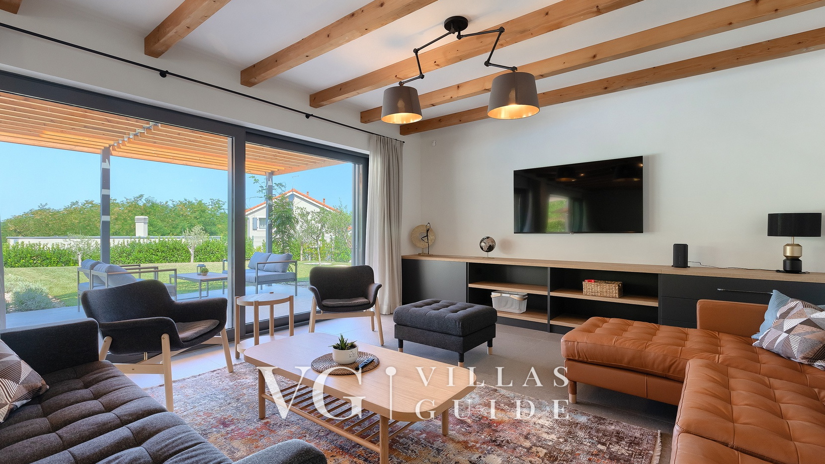 Villa Pinca Wohnzimmer