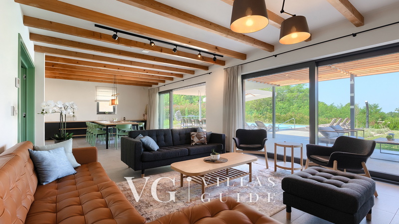 Villa Pinca Wohnzimmer