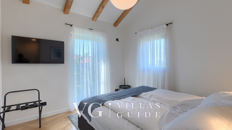 Villa Povetica Camera da letto
