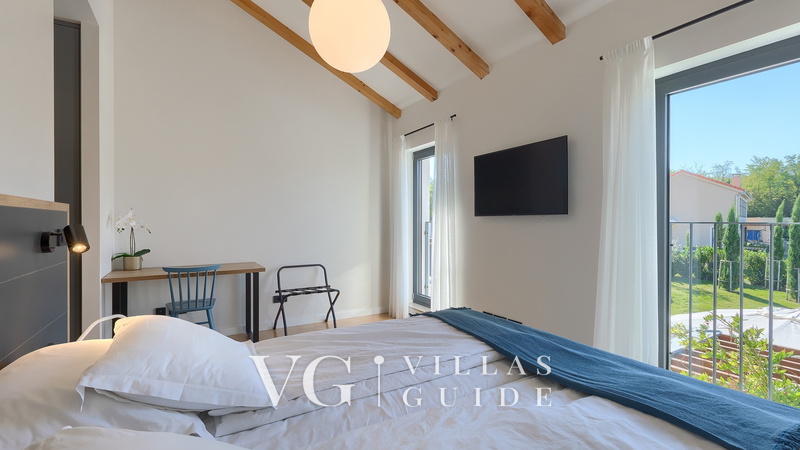 Villa Povetica Camera da letto