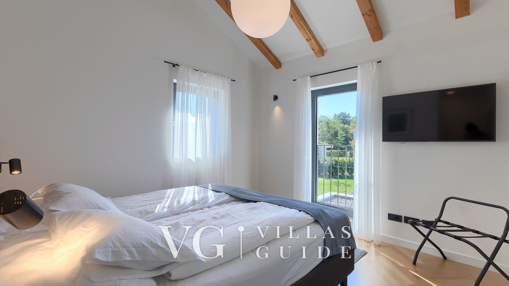 Villa Povetica Camera da letto