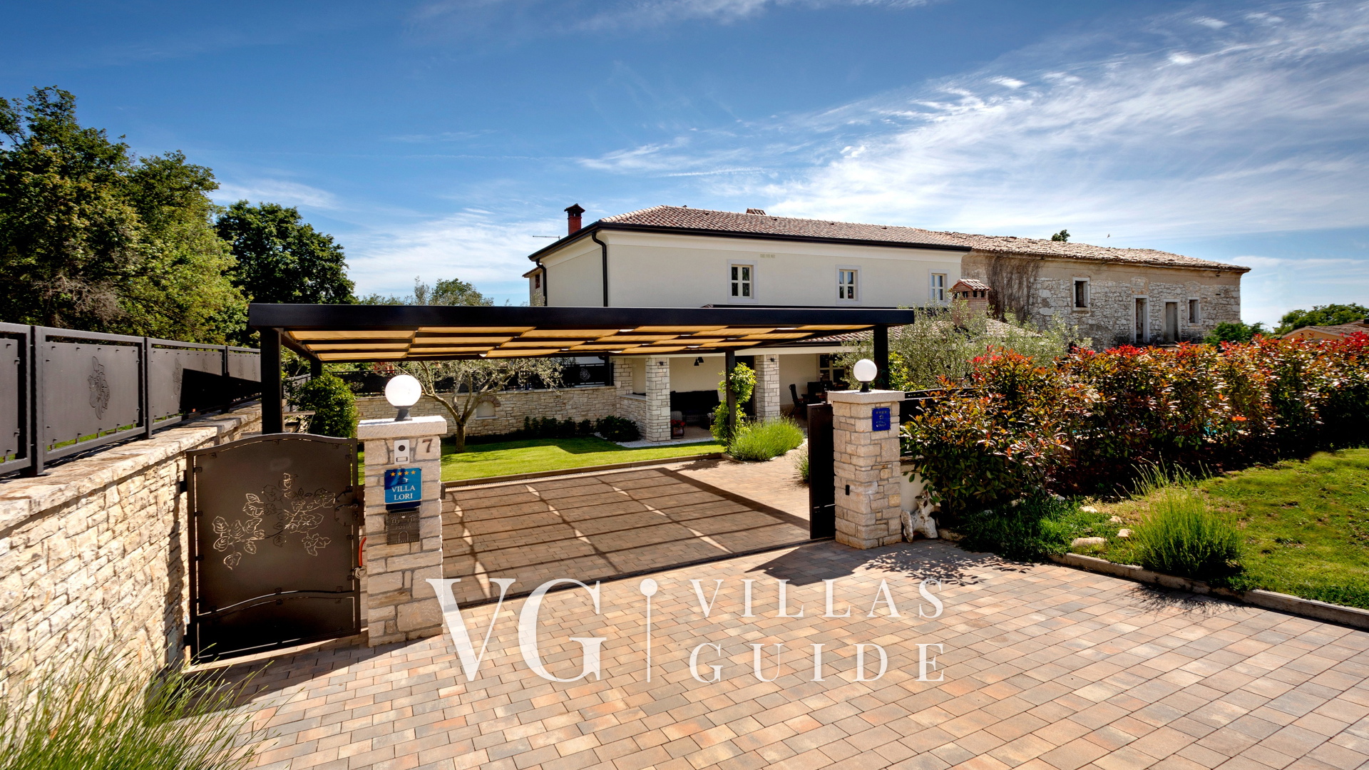 Villa Lori Dvorište i vanjski dio objekta