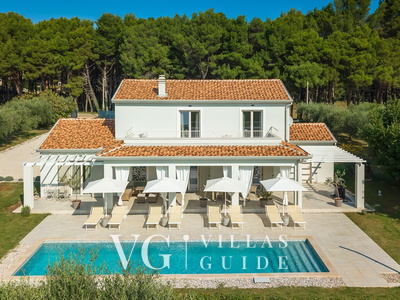 Villa Oliveti Garten und Außenbereich